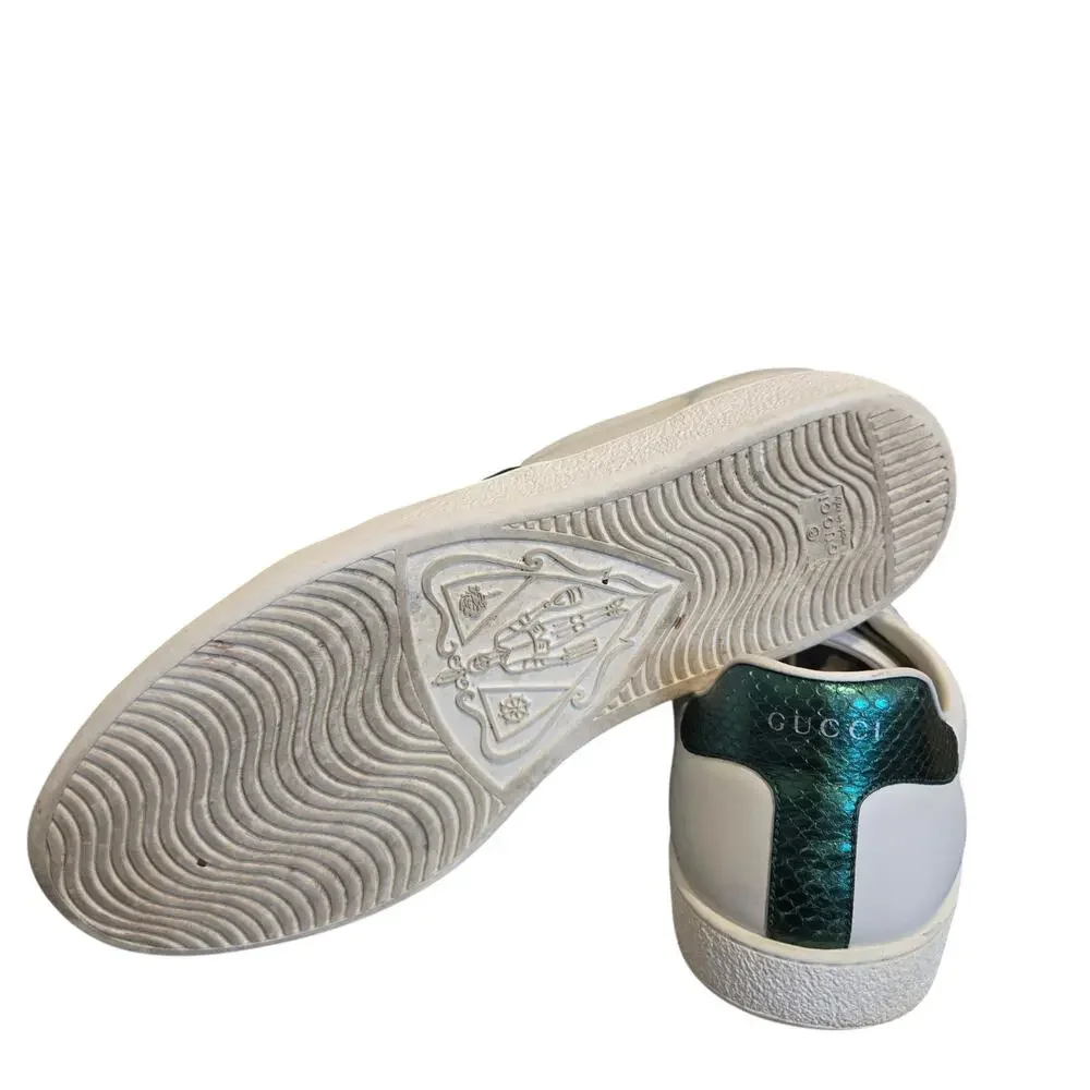 Gucci Ace Embroidered Bee Sneakers Size 14